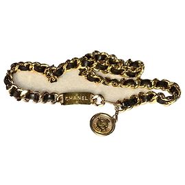 Cinto Chanel vintage Gold hardware
