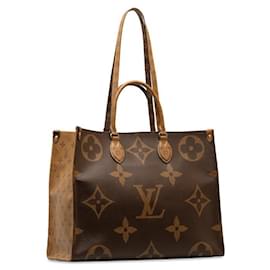 Louis Vuitton-Louis Vuitton OnTheGo GM Canvas Tote Bag M45320 in good condition-Other