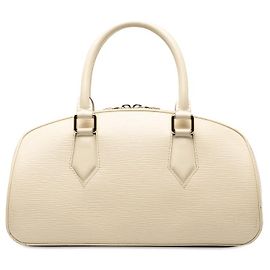 Louis Vuitton Epi Jasmine Lederhandtasche M5278J Weiß