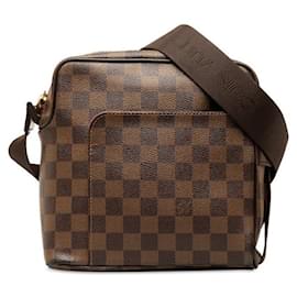 Louis Vuitton-Louis Vuitton Olav PM Canvas Crossbody Bag N41442 in good condition-Other