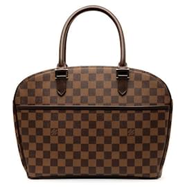 Louis Vuitton-Louis Vuitton Bolsa de lona horizontal Saria N51282 Em uma boa condição-Outro