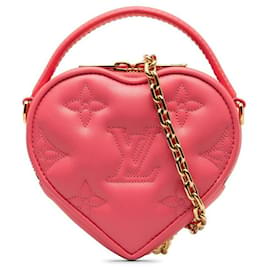 Louis Vuitton-Louis Vuitton Pop My Heart Bolsa De Ombro De Couro M81893 em boa condição-Outro