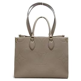 Louis Vuitton-Louis Vuitton On the Go MM Leather Tote Bag M45607 in good condition-Other