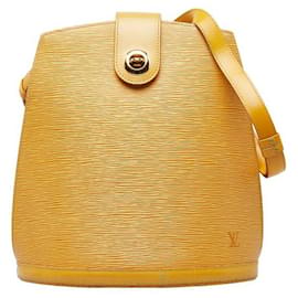 Louis Vuitton-Louis Vuitton Bolsa de ombro de couro Epi Cluny M52259 em boa condição-Outro