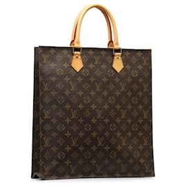 Louis Vuitton-Louis Vuitton Sac Plat Canvas Tote Bag M51140 in good condition-Other
