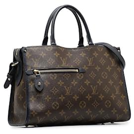 Louis Vuitton-Louis Vuitton Popincourt PM Canvas Tote Bag M43434 in good condition-Other