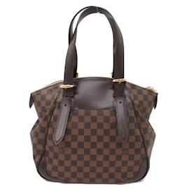 Louis Vuitton-Louis Vuitton Verona MM Canvas Handbag N41118 in good condition-Other