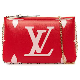 Louis Vuitton-Louis Vuitton Pochette lined Zip Canvas Shoulder Bag M67561 in good condition-Other