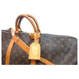 Louis Vuitton-Keepall 60 bandoulière Monogram - VI0990-Marrom