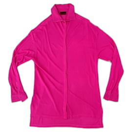 Versace Jeans Couture-Versace vintage fuchsia shirt-Pink,Fuschia