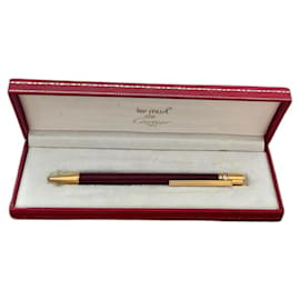 Cartier-Cartier Must "Trinity" ballpoint pen-Dark red