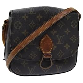 Louis Vuitton-LOUIS VUITTON Monogram Saint Cloud MM Borsa a tracolla M51243 LV Aut 71218-Monogramma