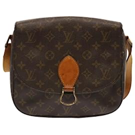 Louis Vuitton-LOUIS VUITTON Monogram Saint Cloud GM Shoulder Bag M51242 LV Auth yk11828-Monogram