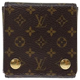 Louis Vuitton-LOUIS VUITTON Monogramm Schmucketui Schmuckschatulle LV Auth 70942-Monogramm