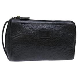 Autre Marque-Burberrys Pochette Cuir Noir Auth ar11739-Noir