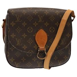 Louis Vuitton-LOUIS VUITTON Monogram Saint Cloud GM bolsa de ombro M51242 LV Auth yk11814-Monograma