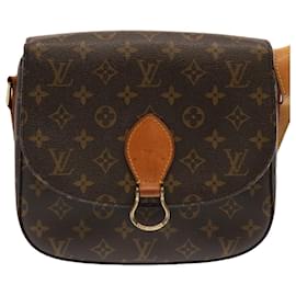 Louis Vuitton-LOUIS VUITTON Monogram Saint Cloud GM bolsa de ombro M51242 LV Auth yk11814-Monograma