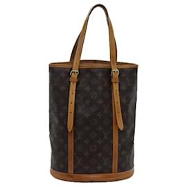 Louis Vuitton-LOUIS VUITTON Monogram Bucket GM Shoulder Bag M42236 LV Auth yk11913-Monogram