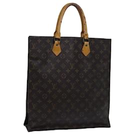 Louis Vuitton-Bolso de mano Sac Plat con monograma M de LOUIS VUITTON51140 LV Auth 71089-Monograma