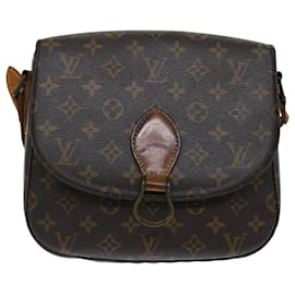 Louis Vuitton-LOUIS VUITTON Monogram Saint Cloud GM Shoulder Bag M51242 LV Auth 70925-Monogram