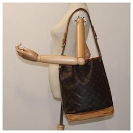 Louis Vuitton-LOUIS VUITTON Monogram Noe Shoulder Bag M42224 LV Auth 71090-Monogram