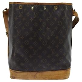 Louis Vuitton-Bolso de hombro Noe con monograma de LOUIS VUITTON M42224 LV Auth 71090-Monograma