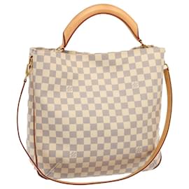 Louis Vuitton-Bolsa de ombro LOUIS VUITTON Damier Azur Sophie 2caminho N41216 Autenticação de LV 71603UMA-Outro