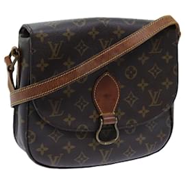 Louis Vuitton-LOUIS VUITTON Monogram Saint Cloud GM Borsa a tracolla M51242 LV Aut 70697-Monogramma