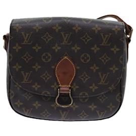 Louis Vuitton-LOUIS VUITTON Monogram Saint Cloud GM Borsa a tracolla M51242 LV Aut 70697-Monogramma