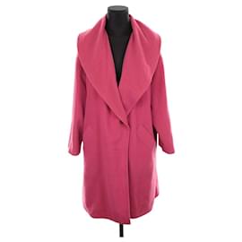Kenzo-Wool coat-Pink