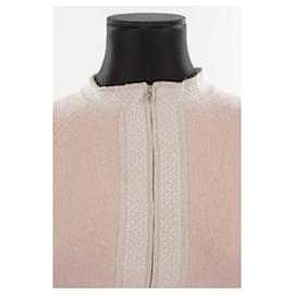Chanel-Short cashmere cardigan-Pink