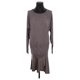 Isabel Marant-Silk dress-Grey