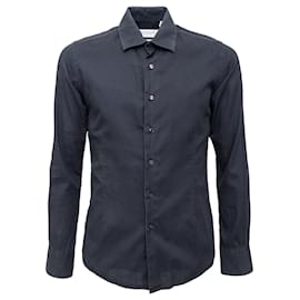 Balmain-Camisa Balmain De Algodón-Negro