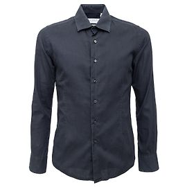 Balmain Baumwollhemd Schwarz