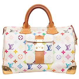 Louis Vuitton-Louis Vuitton Takashi Murakami Speedy 30 handbag-Multiple colors