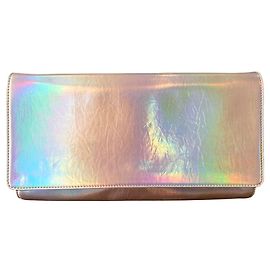 Stella Mc Cartney Stella McCartney vegane Lederclutch Mehrfarben