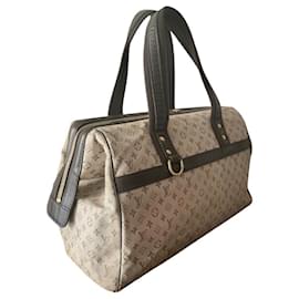 Louis Vuitton-saco Louis Vuitton Josephine GM-Bege,Castanho escuro