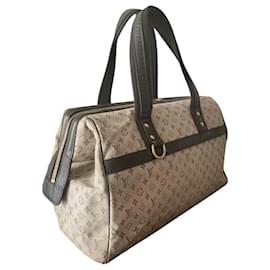 Louis Vuitton-LOUIS VUITTON Josephine GM bag-Beige,Dark brown