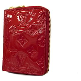 Louis Vuitton-Louis Vuitton Zippy Coin Purse-Red