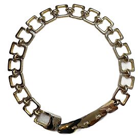 Cinto largo de corrente de metal Guy Laroche 70-75 cm Gold hardware