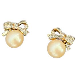 Nina Ricci Boucles d'oreilles Beige