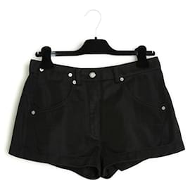 Louis Vuitton-Ghesquiere FR38/40 Black Jersey Micro shorts US28/29-Noir