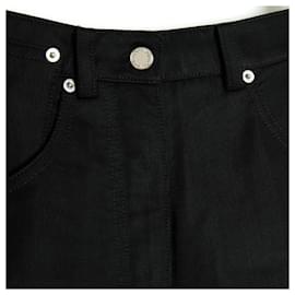 Louis Vuitton-Ghesquiere FR38/40 Pantaloncini neri in micro jersey US28/29-Nero
