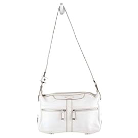 Tod's-This shoulder bag features a leather body-White