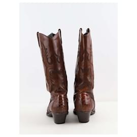Sartore-Leather boots-Brown