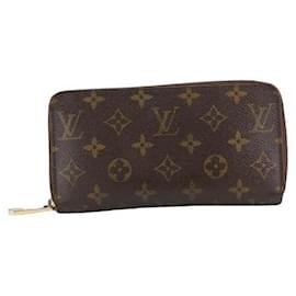 Louis Vuitton-Leather wallet-Brown