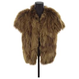 Michael Kors-Fur jacket-Yellow