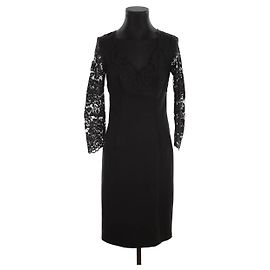 Ermanno Scervino Vestido com renda Preto