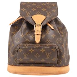 Louis Vuitton-Louis Vuitton Montsouris MM Backpack Bag in Brown M51136-Brown
