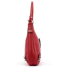 Gucci-GUCCI Schultertaschen Leder Rot Jackie-Rot